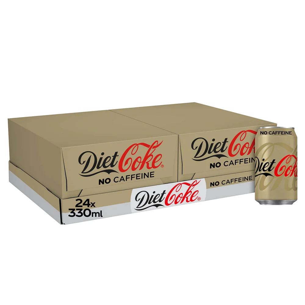 Diet Coke Caffeine Free 24 x 330ml Image 1