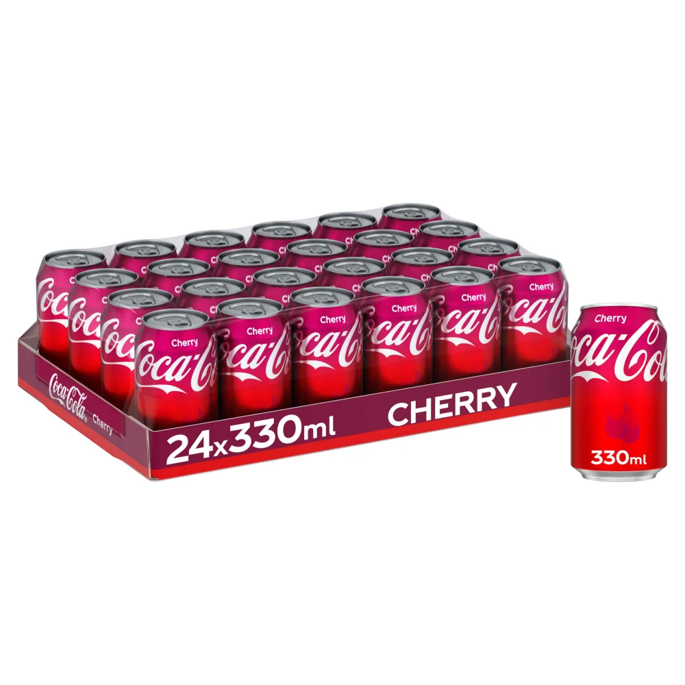 Coca-Cola Cherry 24 x 330ml Image 1