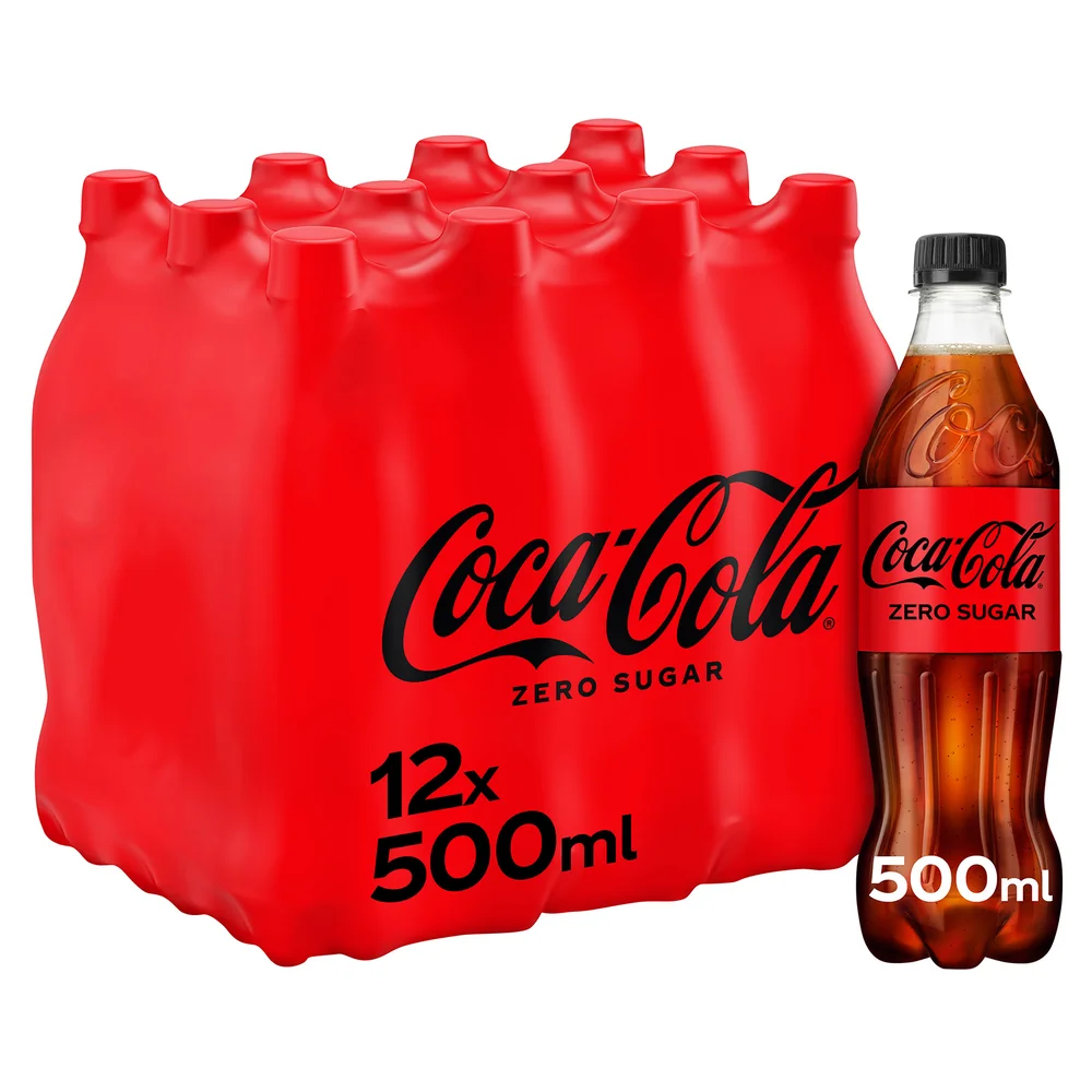 Coca-Cola Zero Sugar 12 x 500ml Image 1