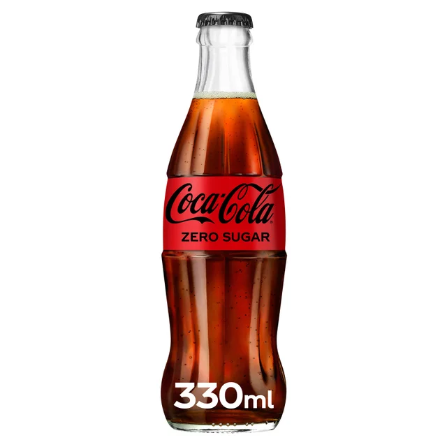Coca-Cola Zero Sugar 24 x 330ml Glass Bottles