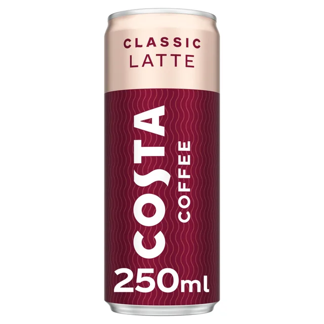 Costa Coffee Classic Latte Iced Coffee 12 x 250ml