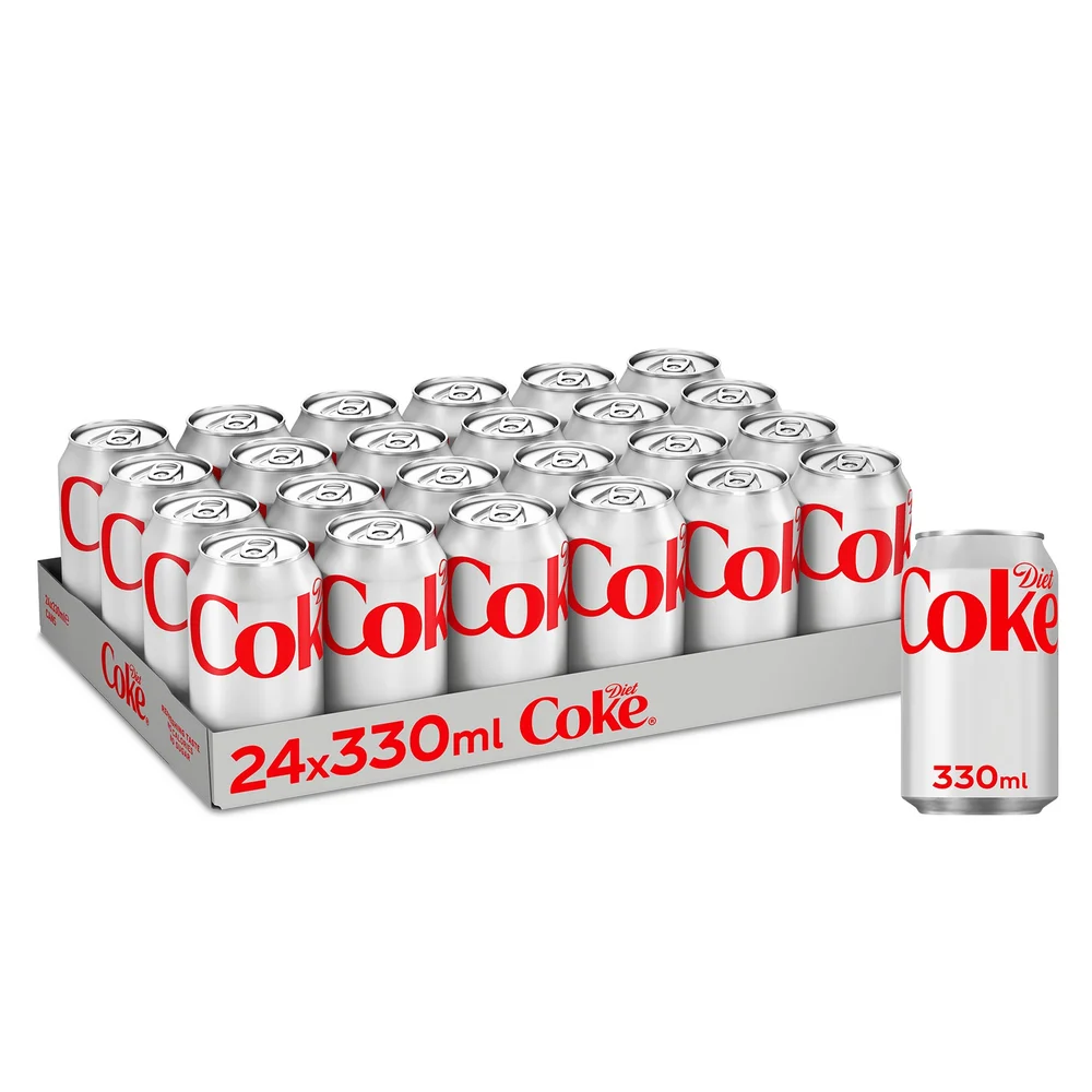 Diet Coke 24 x 330ml Image 1