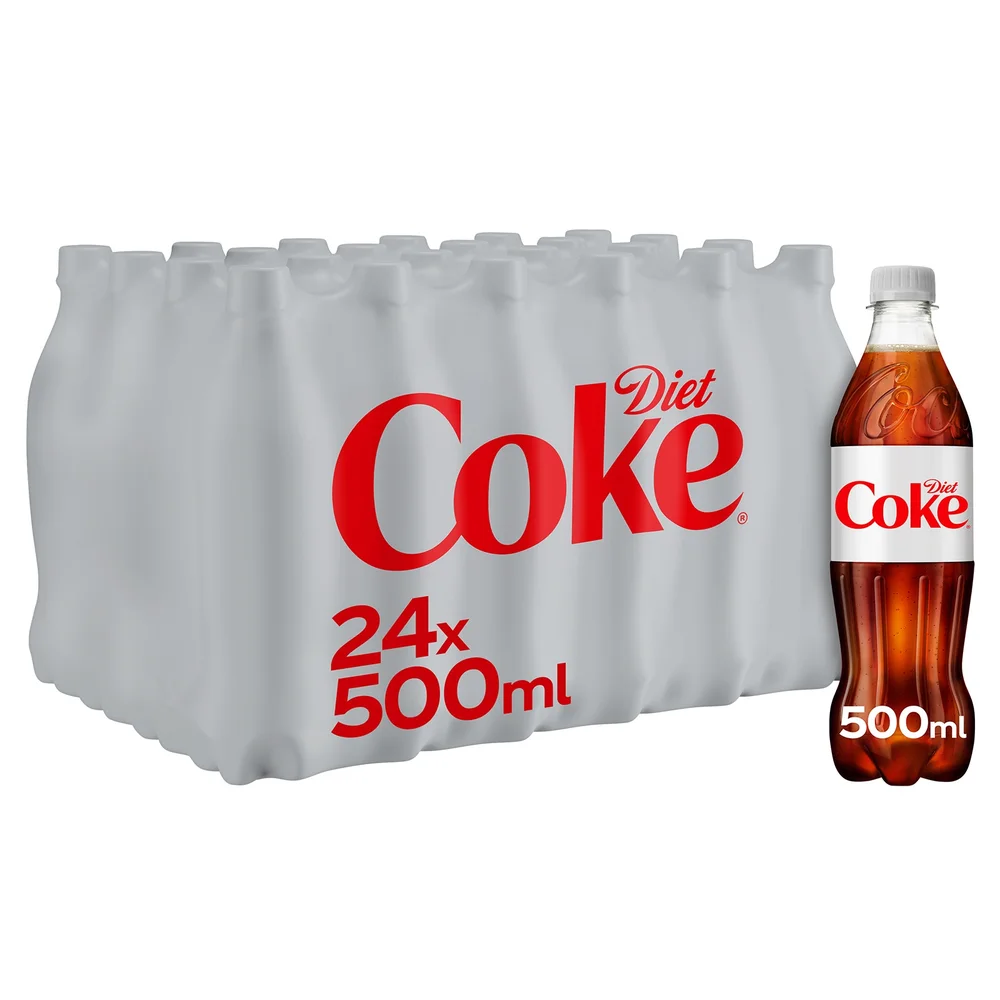 Diet Coke 24 x 500ml Image 1
