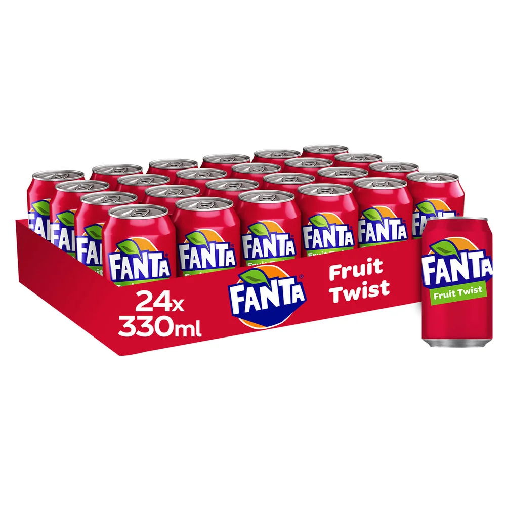 Fanta Fruit Twist 24 x 330ml Image 1