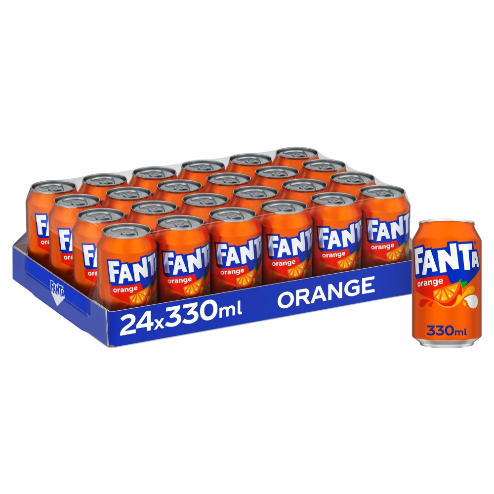 Fanta Orange 24 x 330ml Image 1