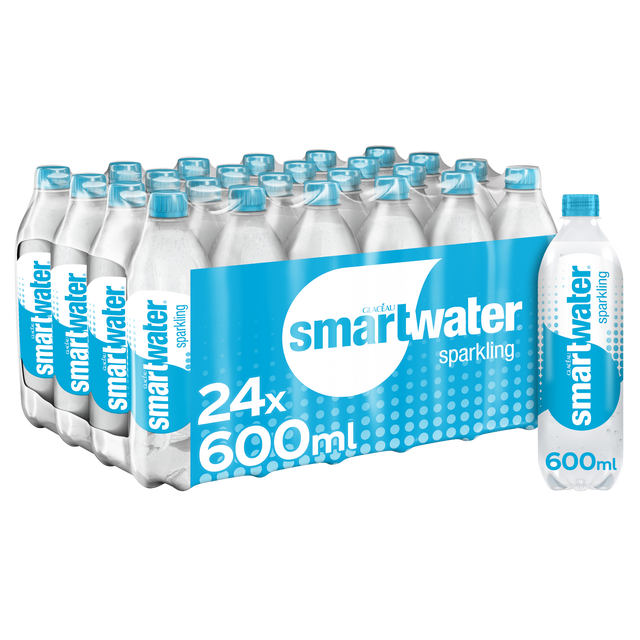 Glacéau Smartwater Sparkling 24 x 600ml