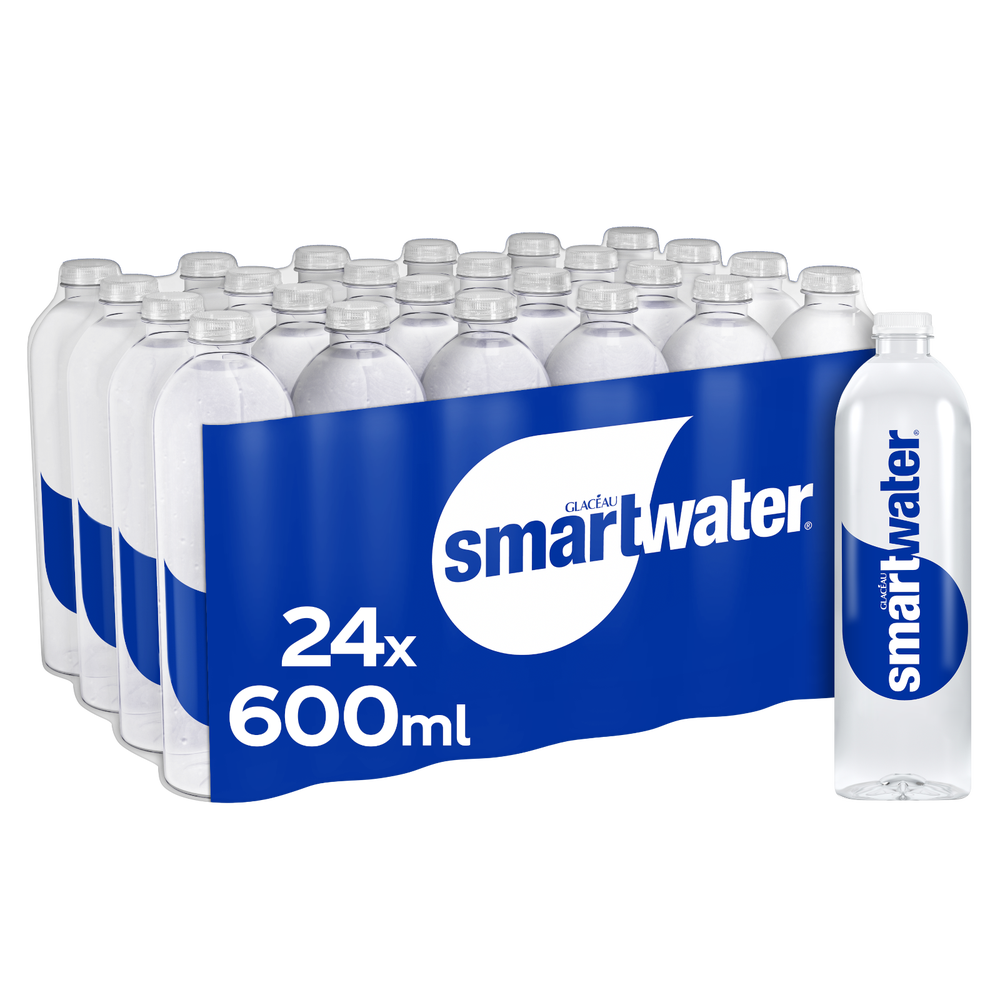 Glacéau Smartwater Still 24 x 600ml Image 1