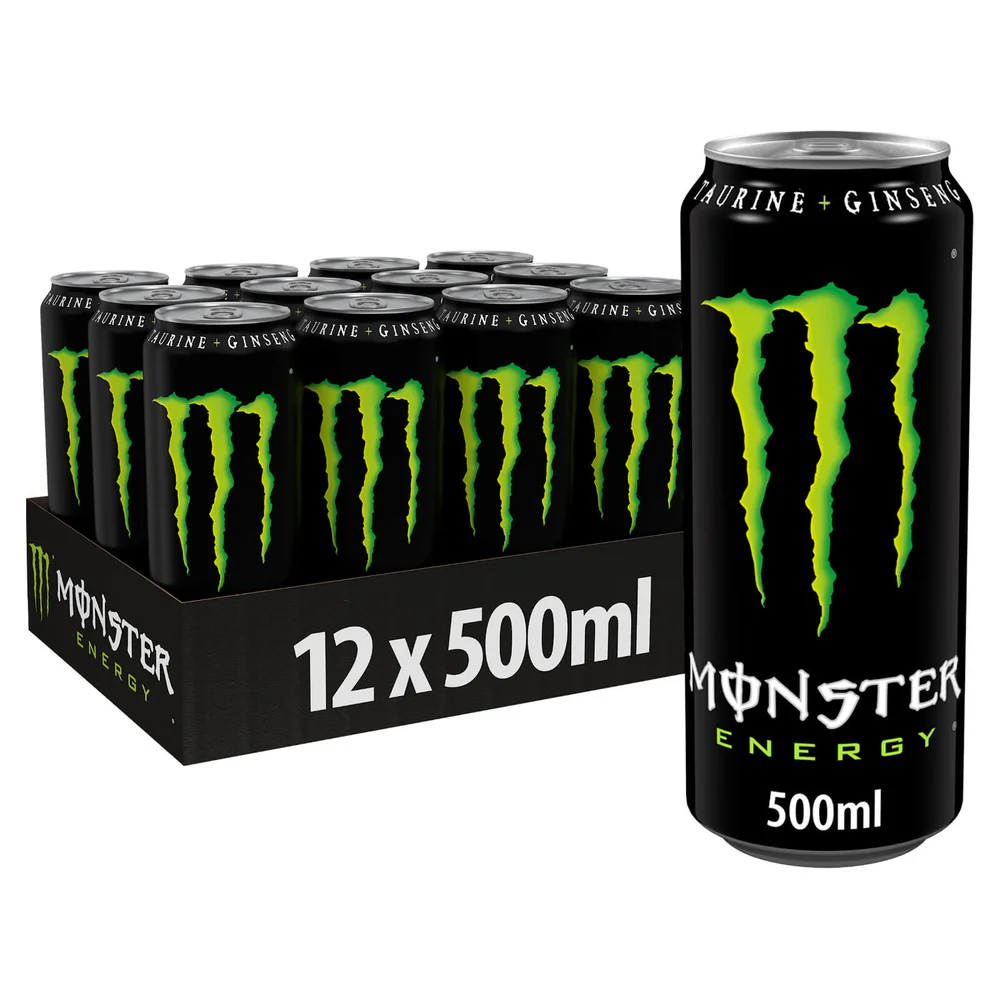Monster Energy Drink 12 x 500ml Image 1