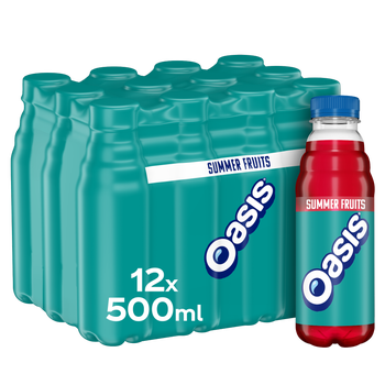 Oasis Summer Fruits 12 x 500ml