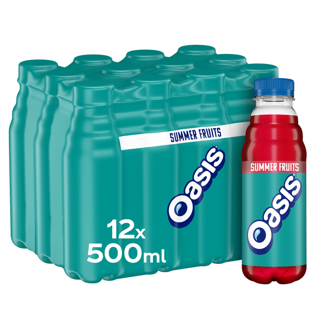 Oasis Summer Fruits 12 x 500ml