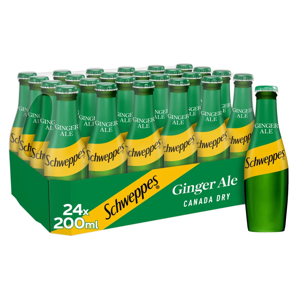 Schweppes Ginger Ale 24 x 200ml Image 1