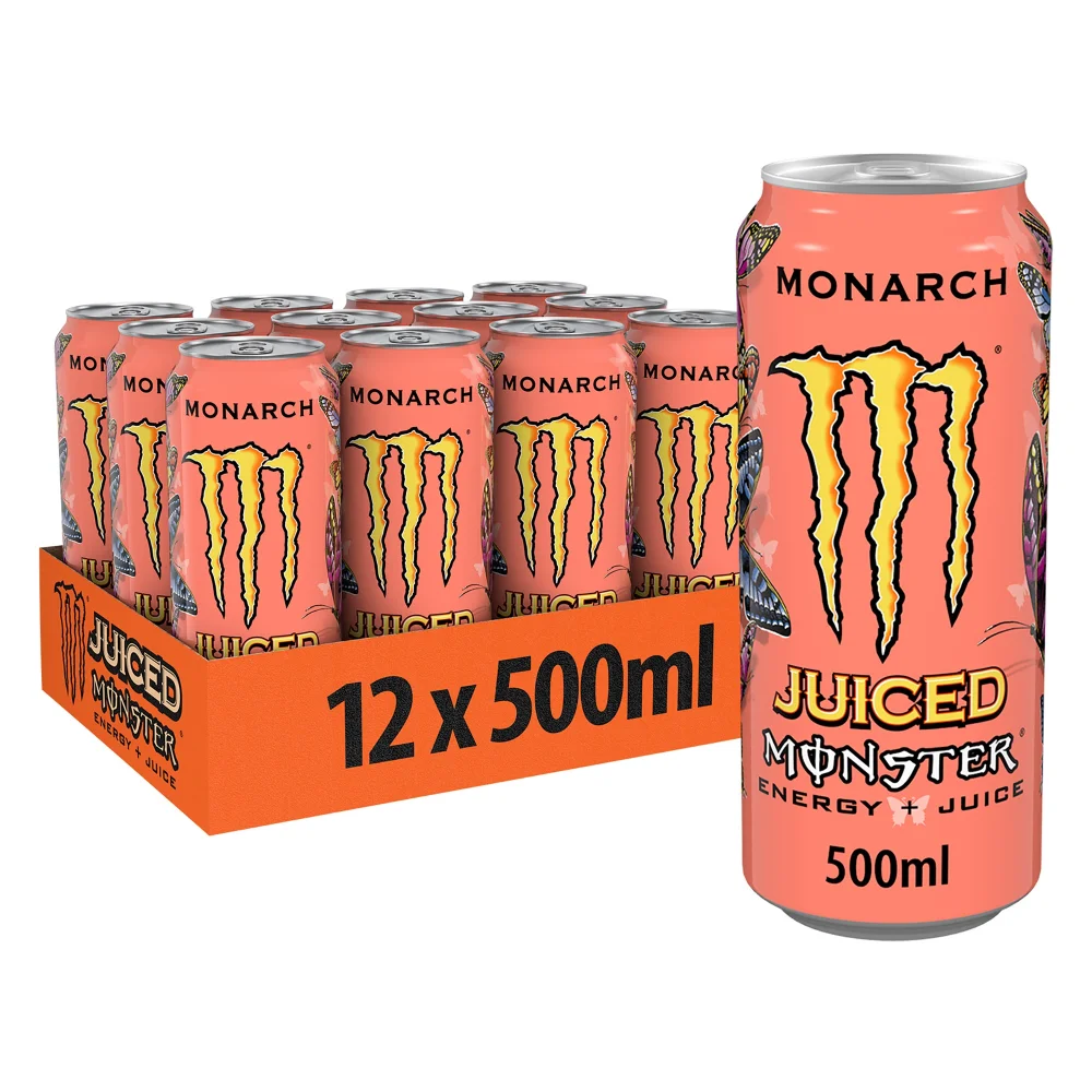 Monster Energy Drink Monarch 12 x 500ml Image 1