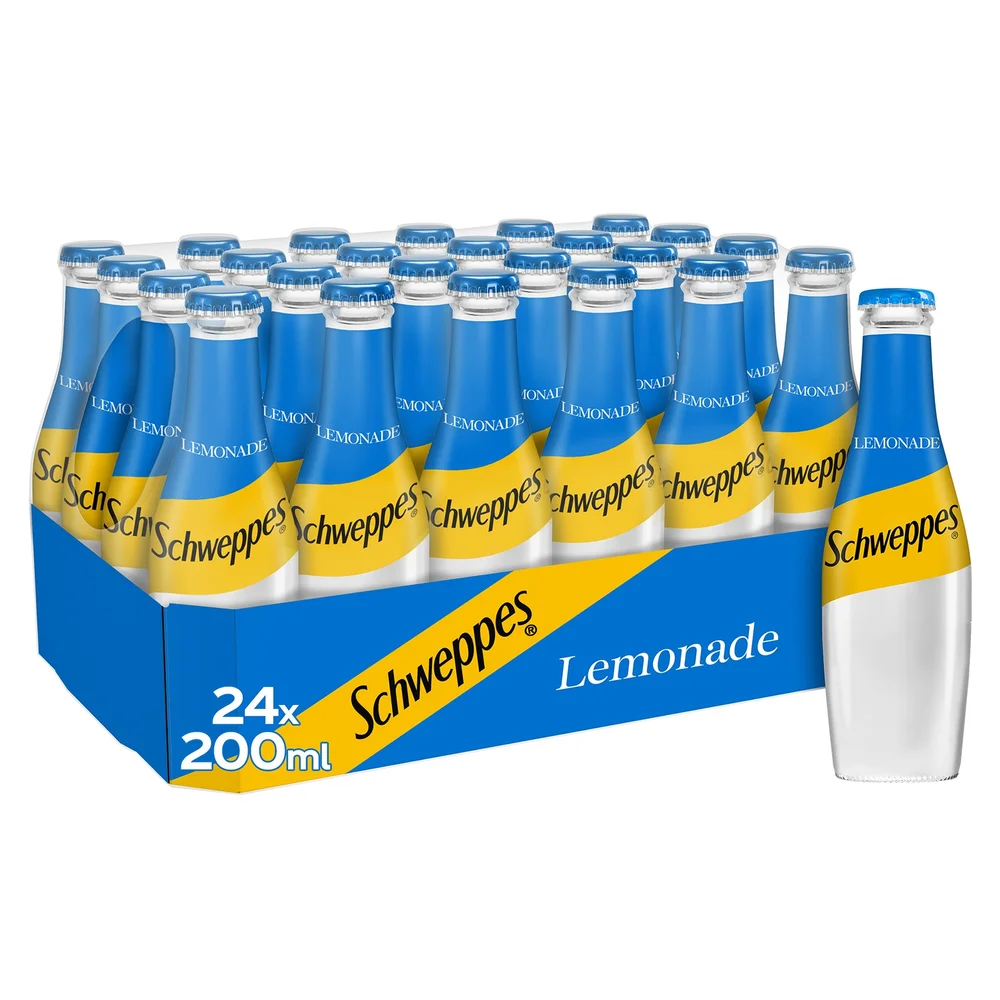 Schweppes Lemonade 24 x 200ml Image 1