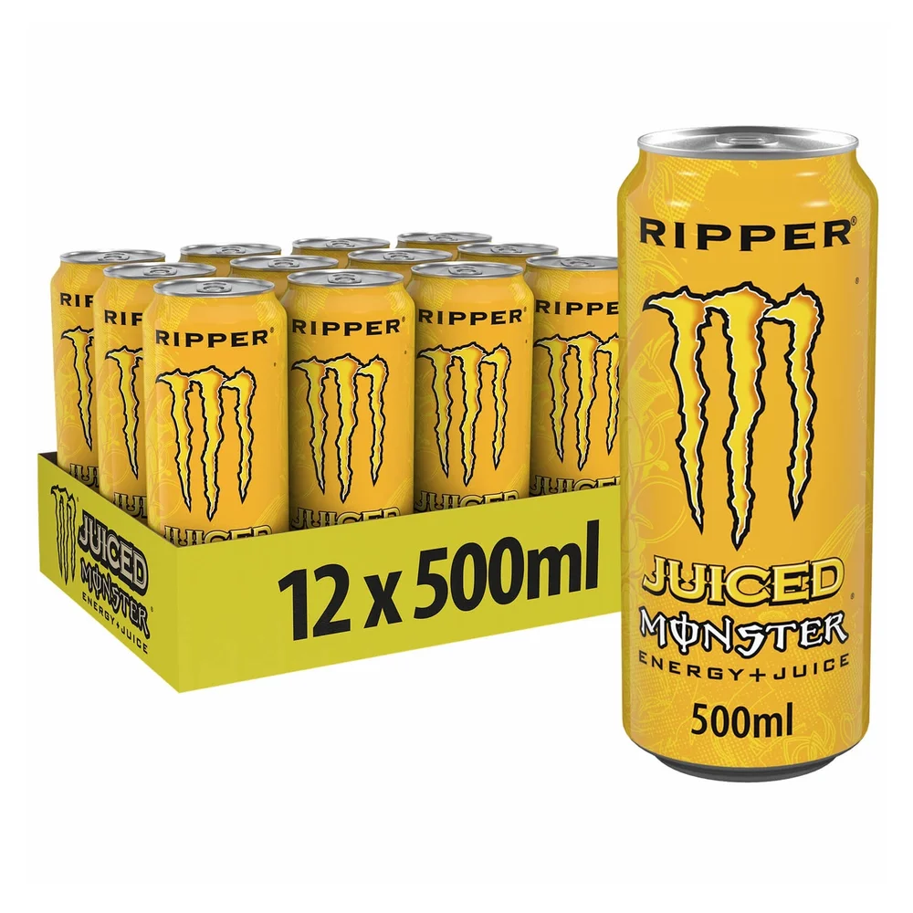 Monster Energy Drink Ripper 12 x 500ml Image 1