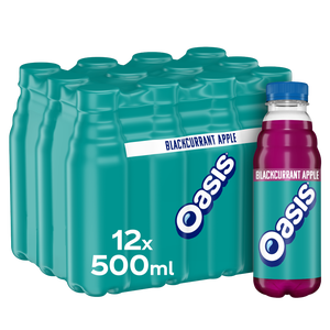 Oasis Blackcurrant Apple 12 x 500ml