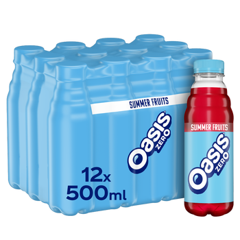 Oasis Summer Fruits Zero 12 x 500ml