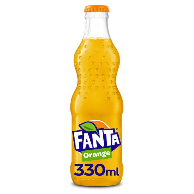 Fanta Orange 24 x 330ml Glass Bottles