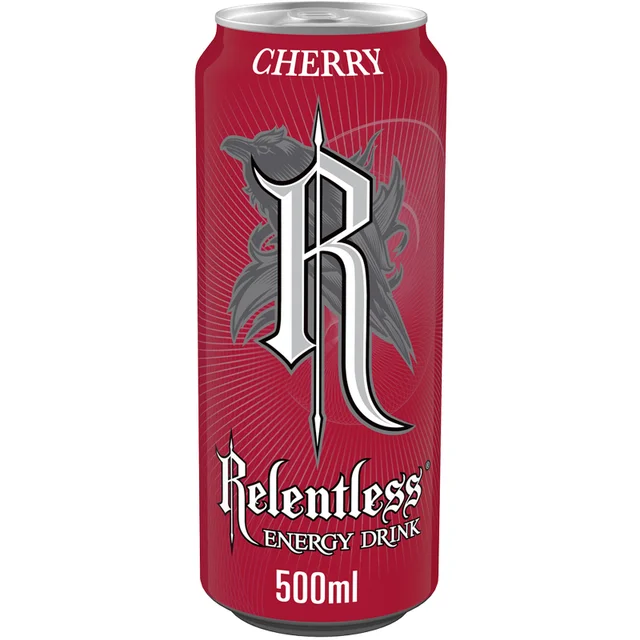 Relentless Cherry Energy Drink 12 x 500ml