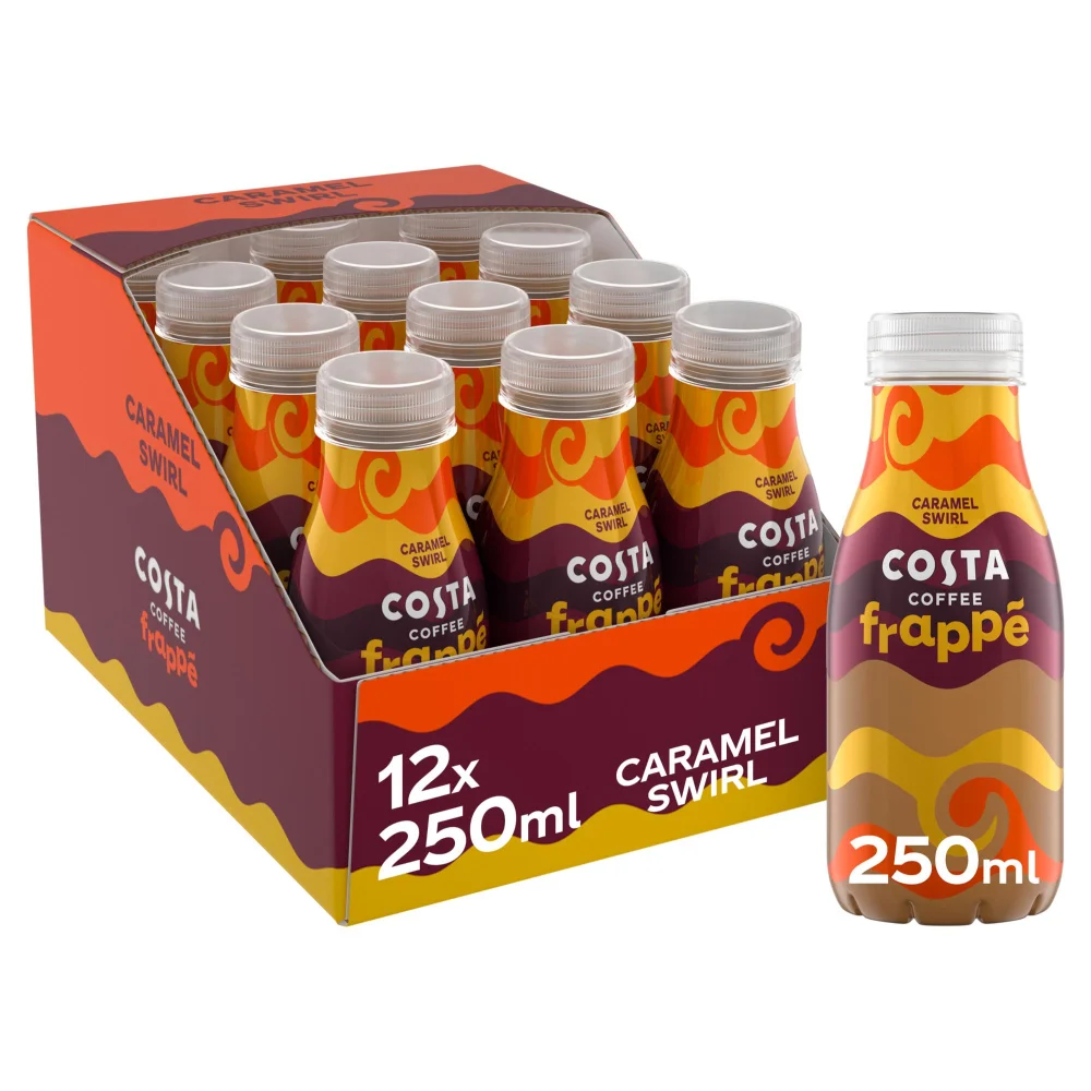 Costa Coffee Frappé Caramel Swirl 12 x 250ml Image 1
