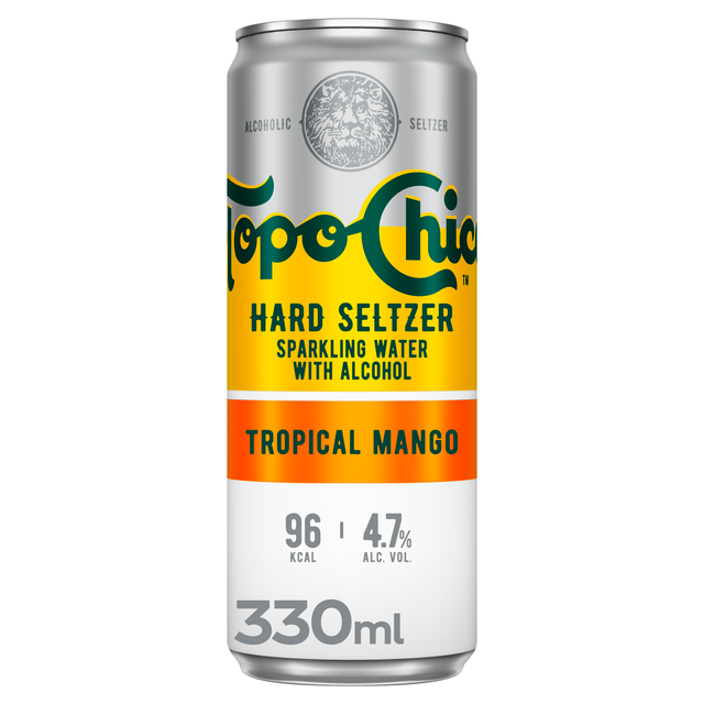Topo Chico Hard Seltzer Tropical Mango 12 x 330ml