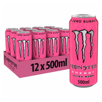 Monster Energy Drink Ultra Rosa 500ml x 12