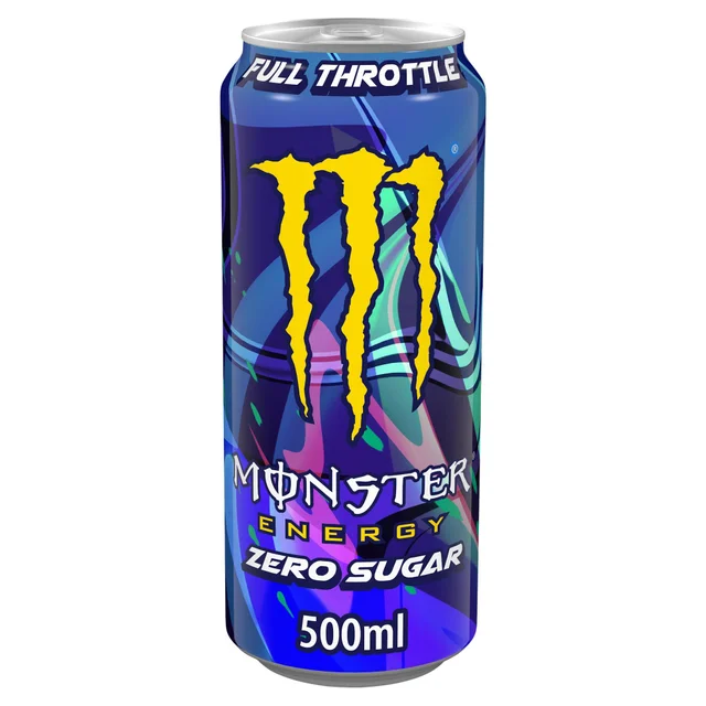 Monster Energy Drink Full Throttle Zero Sugar 12 x 500ml