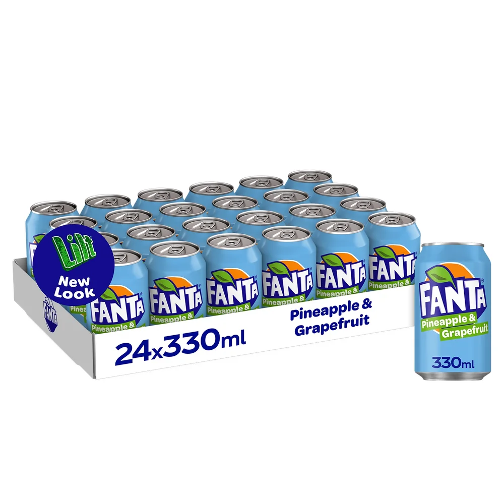 Fanta Pineapple & Grapefruit 24 x 330ml Image 1