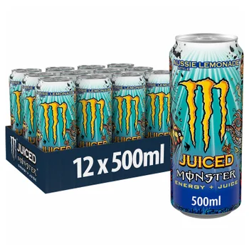 Monster Energy Drink Aussie Lemonade 12 x 500ml
