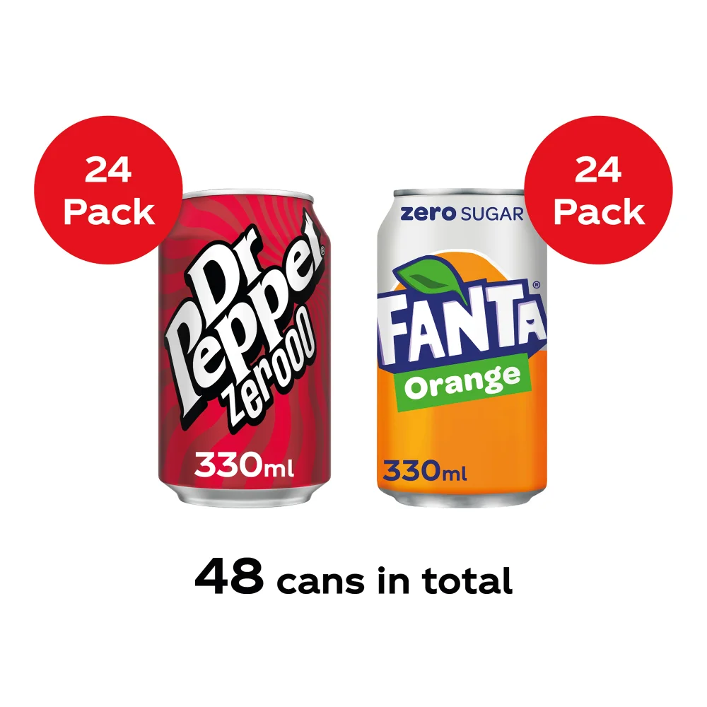 Dr Pepper & Fanta Bundle Image 1