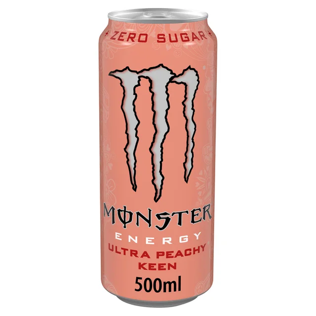 Monster Energy Drink Ultra Peachy Keen 12 x 500ml
