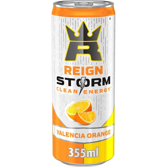 Reign Storm Valencia Orange Clean Energy Drink 12 x 355ml