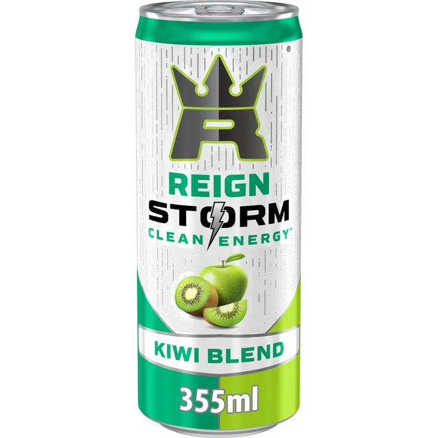 Reign Storm Kiwi Blend Clean Energy Drink 12 x 355ml