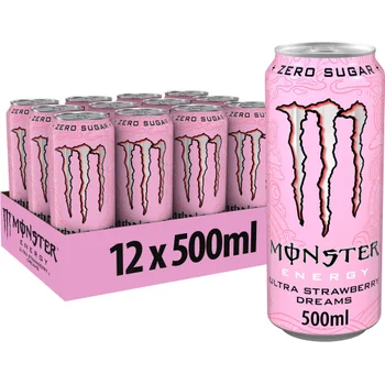 Monster Energy Drink Ultra Strawberry Dreams 12 x 500ml