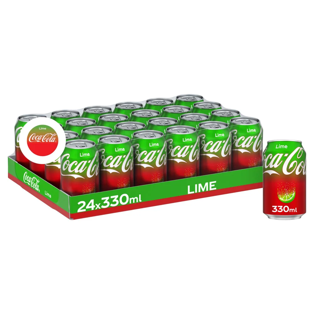 Coca-Cola Lime 24 x 330ml Image 1