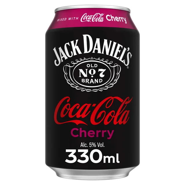 Jack Daniel's & Coca-Cola Cherry 12 x 330ml