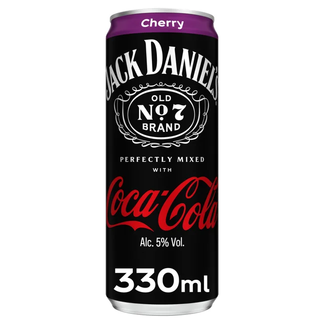 Jack Daniel's & Coca-Cola Cherry 12 x 330ml