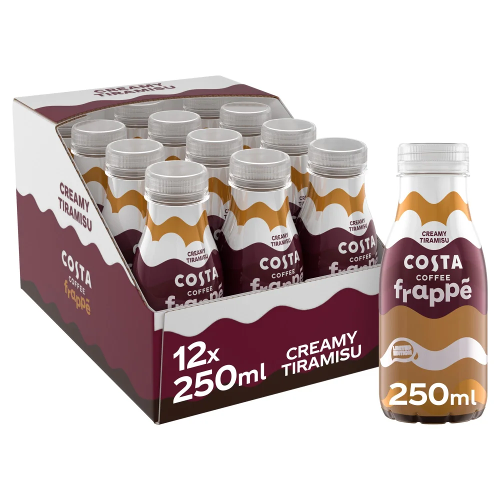 Costa Coffee Frappé Creamy Tiramisu 12 x 250ml Image 1