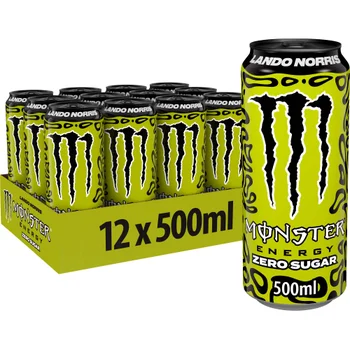 Monster Energy Drink Lando Norris Zero Sugar 12 x 500ml