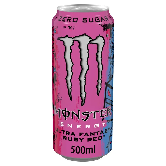 Monster Energy Drink Ultra Fantasy Ruby Red 12 x 500ml