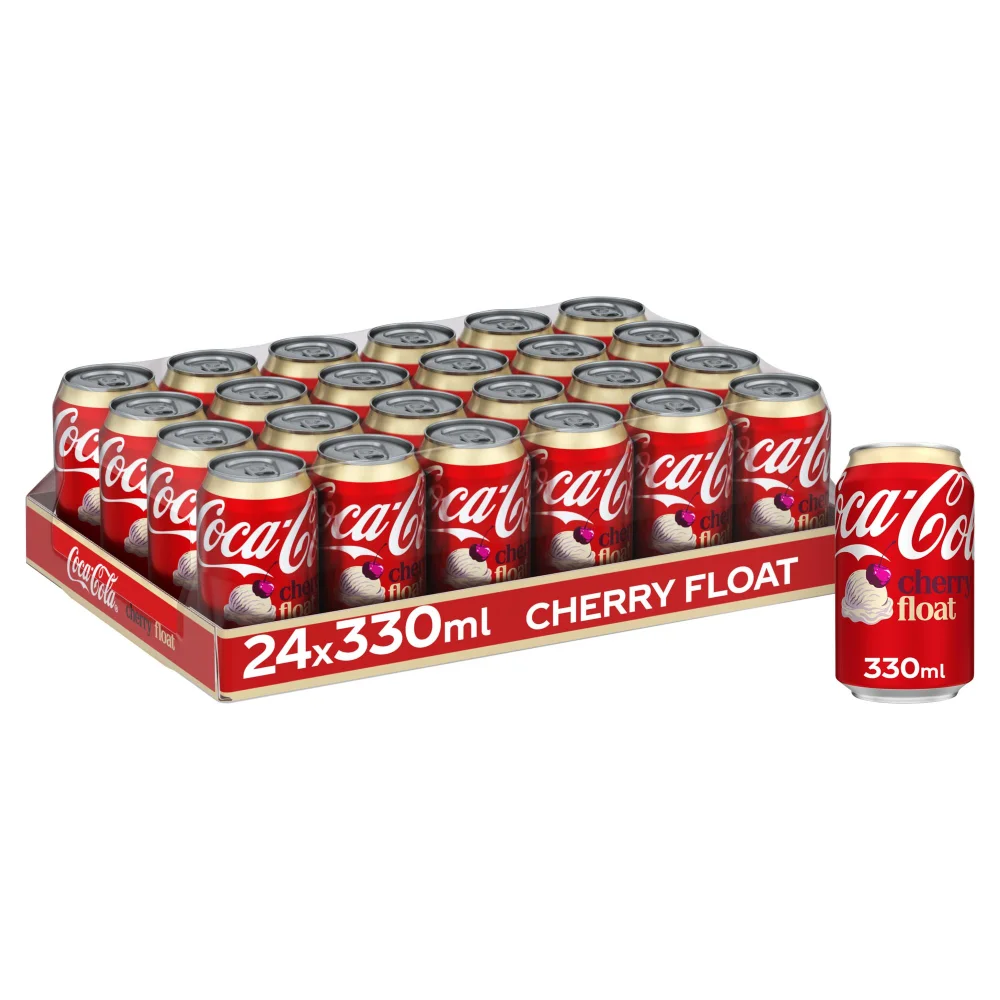 Coca-Cola Cherry Float 24 x 330ml Image 1