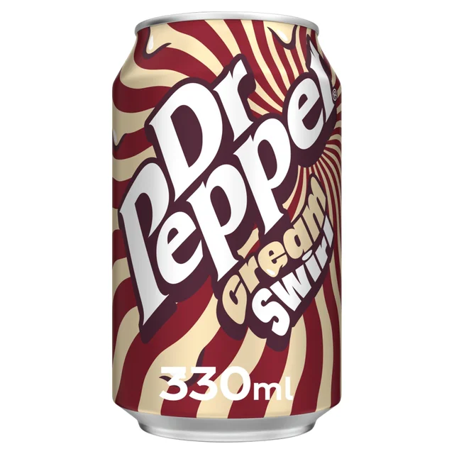 Dr Pepper Cream Swirl 24 x 330ml