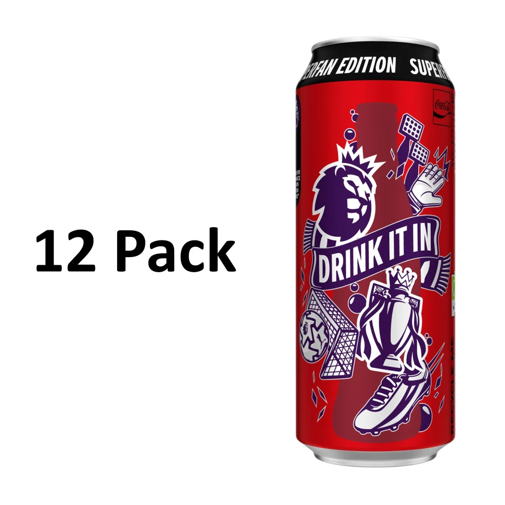 Coca-Cola Zero Sugar 12 x 500ml Can Image 1