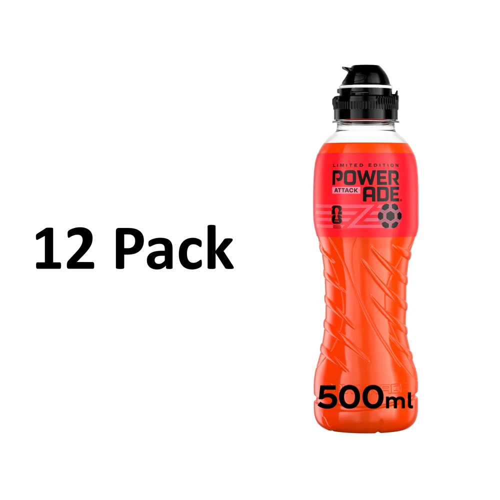 Powerade Attack 12 x 500ml Image 1