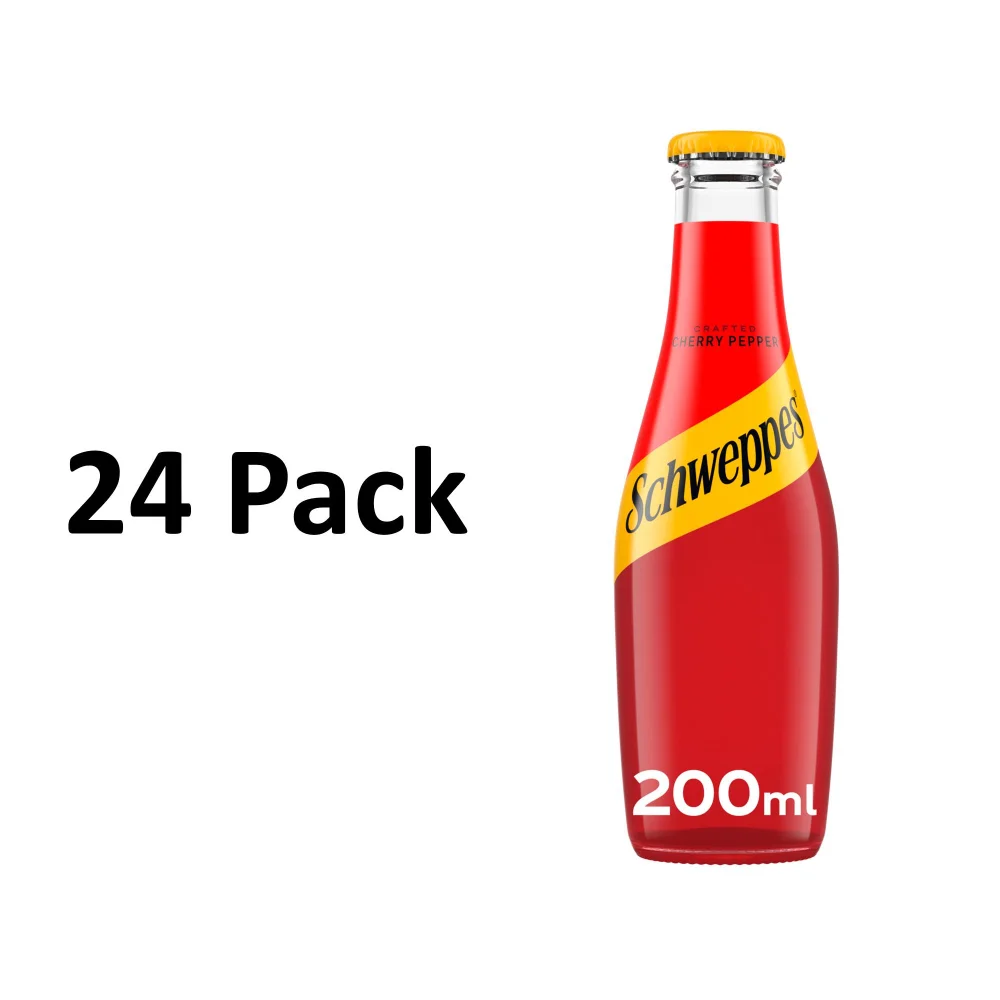 Schweppes Cherry Pepper 24 x 200ml Image 1