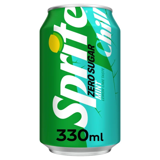 Sprite Zero Sugar Chill Mint 24 x 330ml