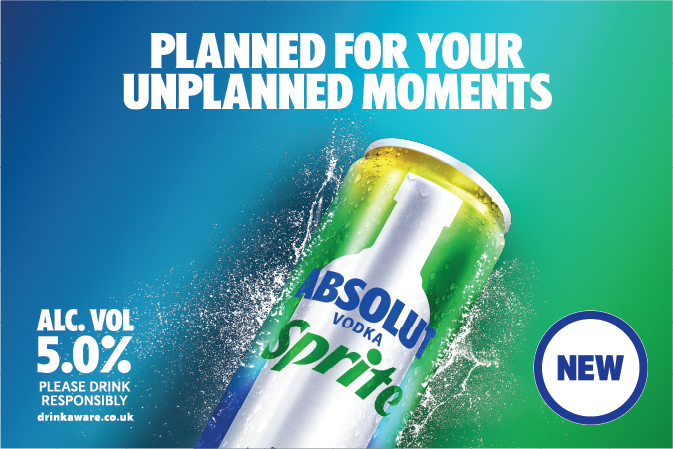 Planned for your unplanned moments. Alcohol volume 5%. Please drink responsibly. Shop New Absolut Vodka & Sprite.