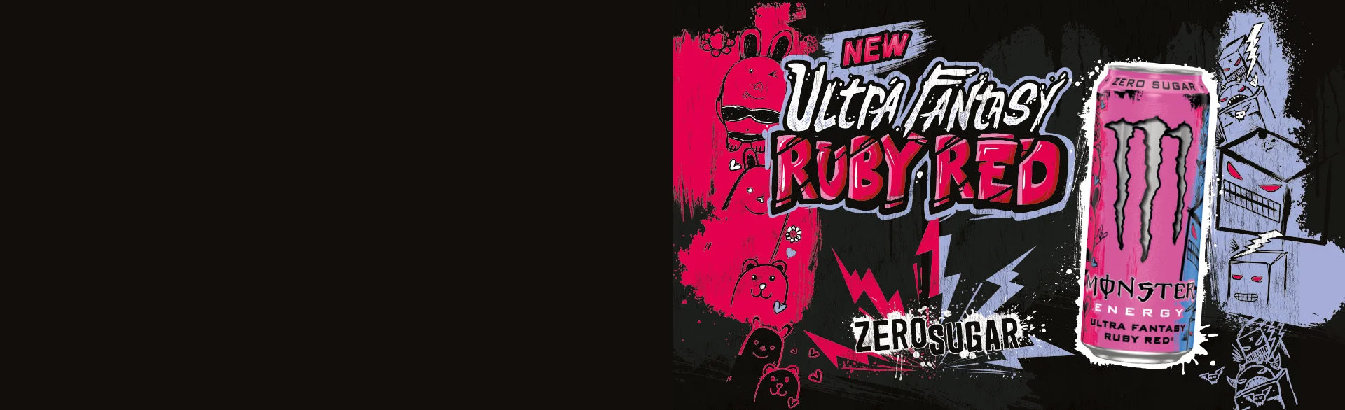 NEW Ultra Fantasy Ruby Red Zero Sugar is now available
