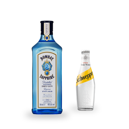 Bombay Sapphire & Mixers Bundle
