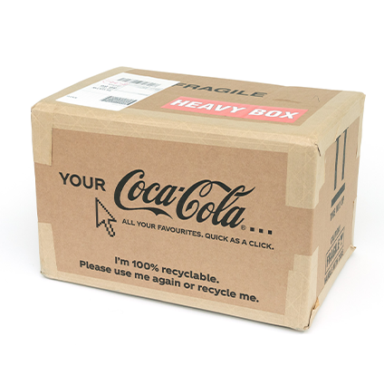 cardboard box for deliveries