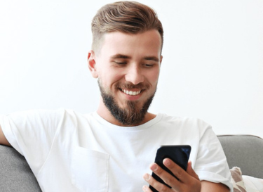 Hand opening a can lid